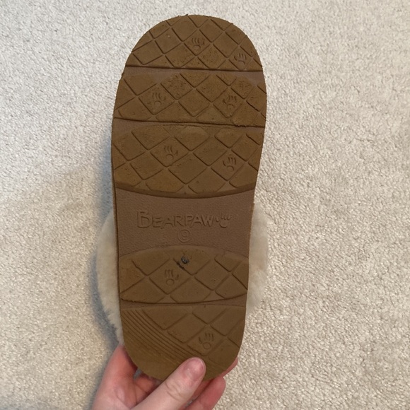 Womens Barepaw Furry Slipper/Slides Size 9 - Picture 10 of 10